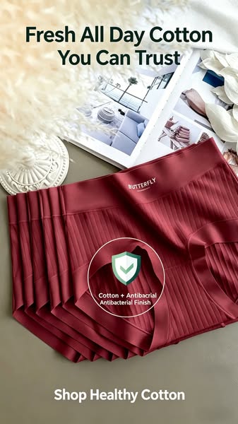Fresh Antibacterial Cotton Underwear