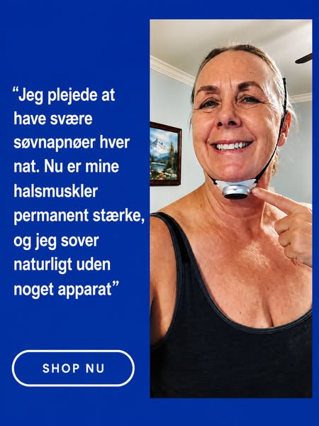 Fra 72 apnøhændelser til nul. Enkelt Prøv den i 100 nætter — risikofrit