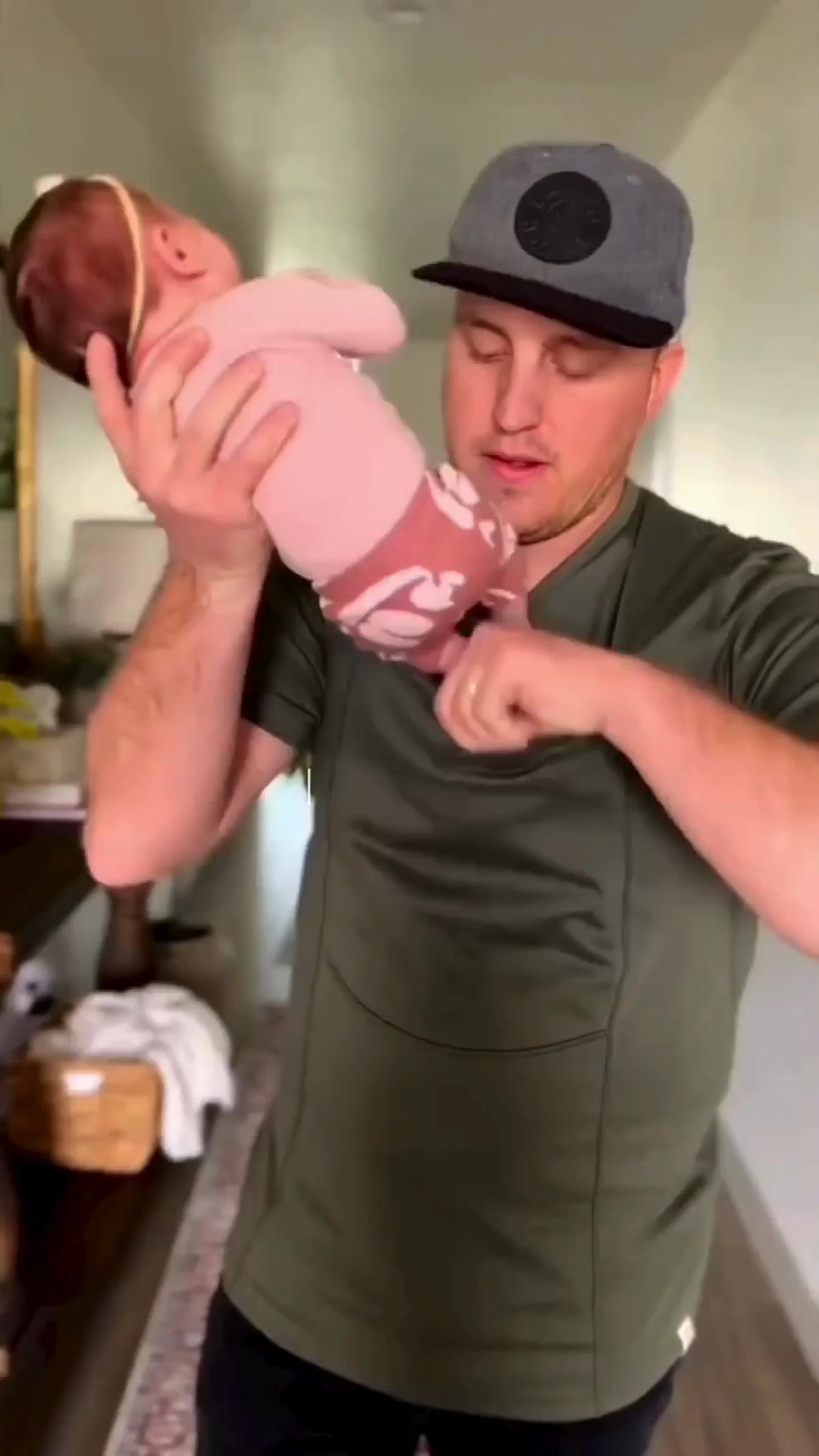 Baby Carrier Shirt for Dads