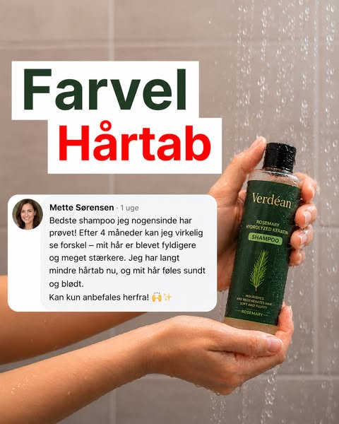 Farvel hårtab — 60 dages garanti
