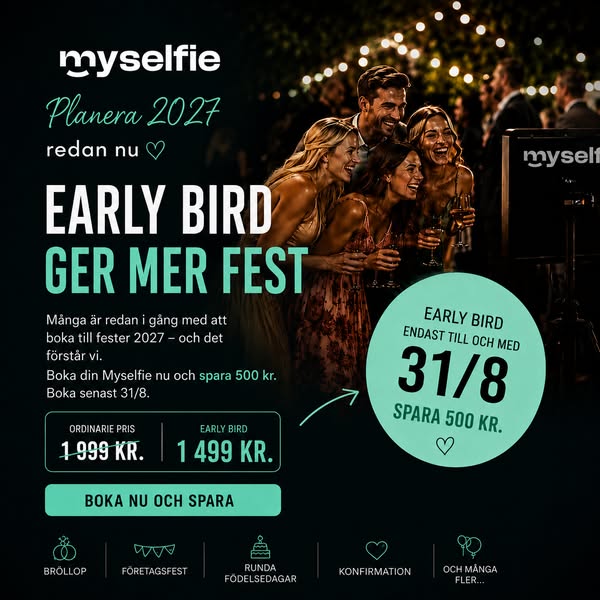 Early Bird – endast 1 499 kr