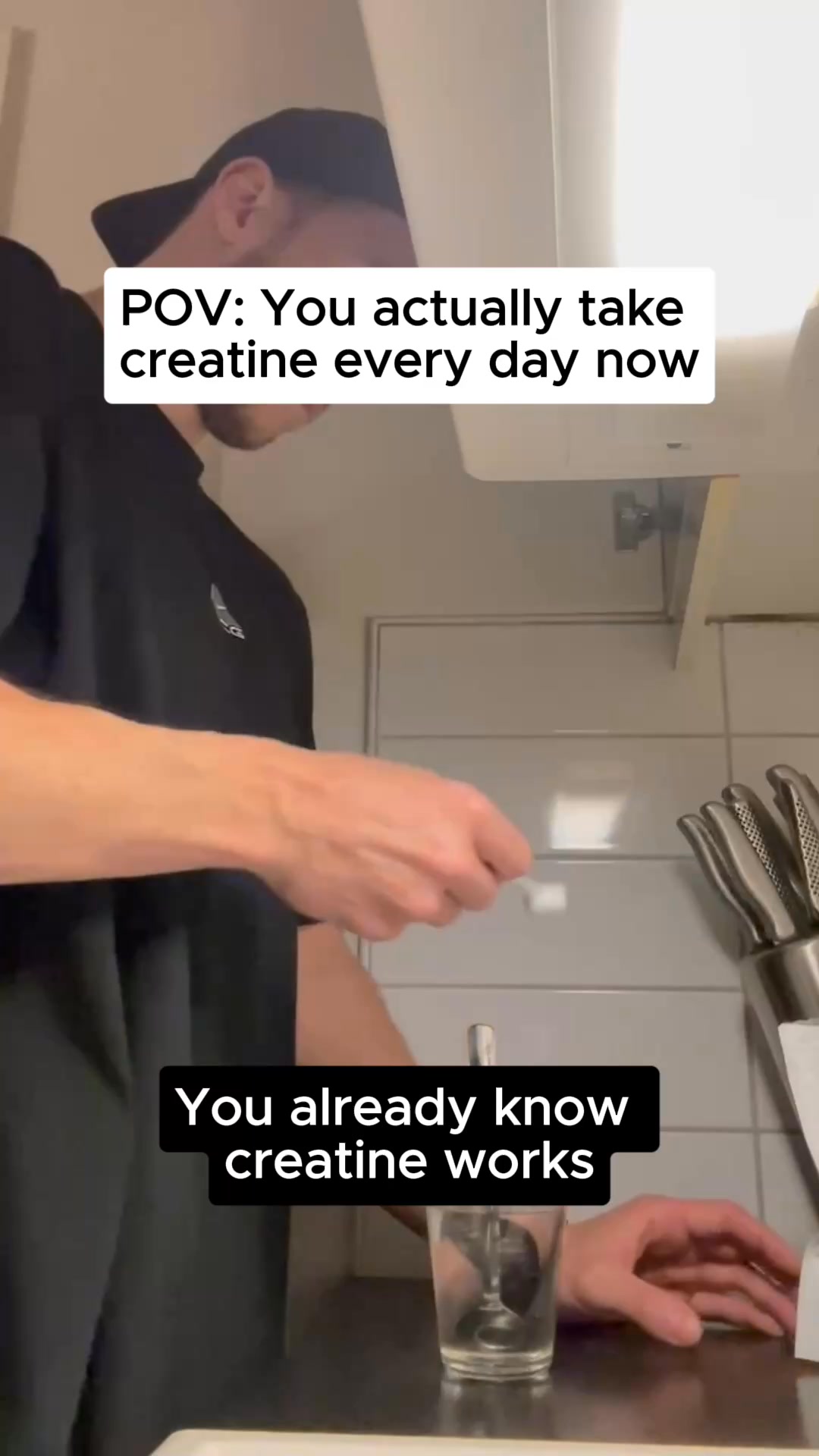 The creatine you'll actually stick to