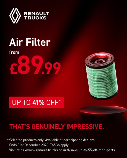 Anúncio de Renault Trucks UK