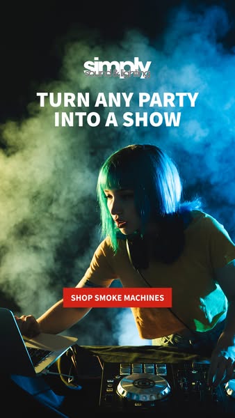 Thor 400W Smoke Machine inc 5L Fluid
