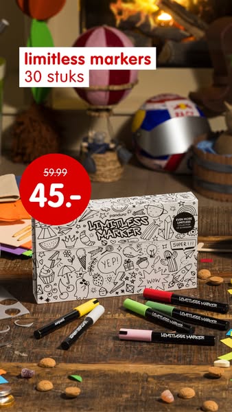 30 Limitless Markers voor €45