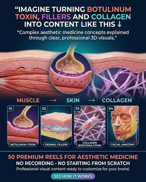 50 PREMIUM REELS | TOXIN, FILLERS & BIOSTIMULATORS