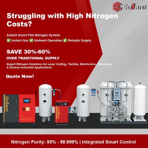 On-Site Nitrogen. Up to 99.999% Purity.