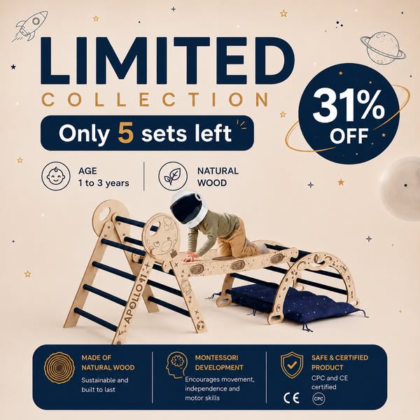 Apollo 11 Climbing Set Collection – Limited Edition | Goodevas UK