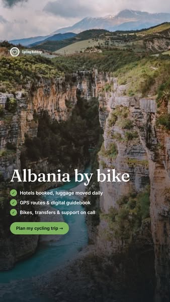 Albania by bike