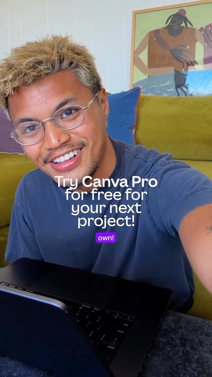 Anúncio de Canva