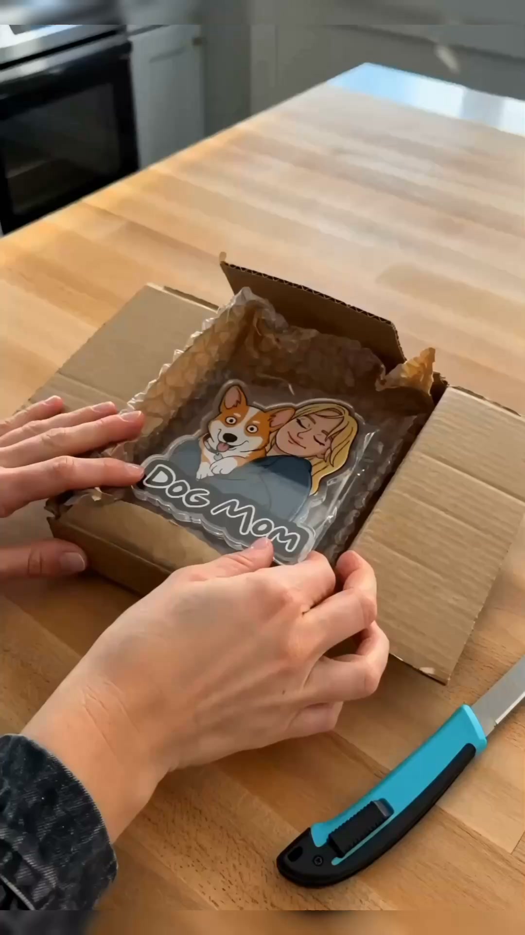 Custom Pet Acrylic Magnet
