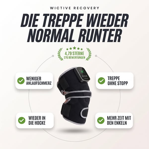 Knieschmerzen lindern — in 20 Minuten