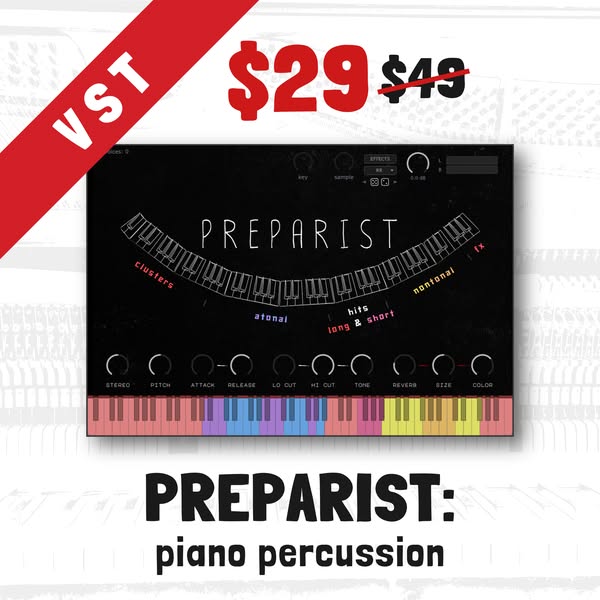 Preparist: Piano Percussion
