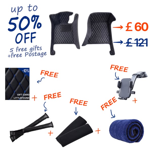 Get 50% OFF + 5 Free Gifts Today Only!