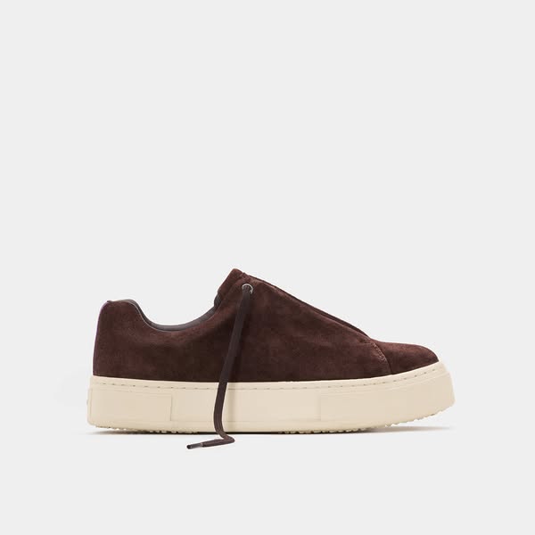 EYTYS Doja Lace-Up Chocolate Suede
