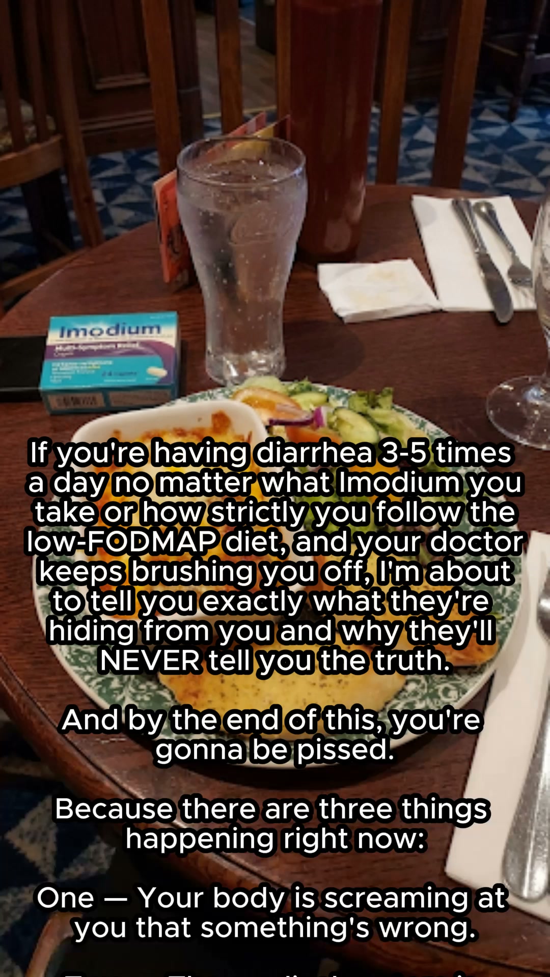 Watch if your gut is ruining your life