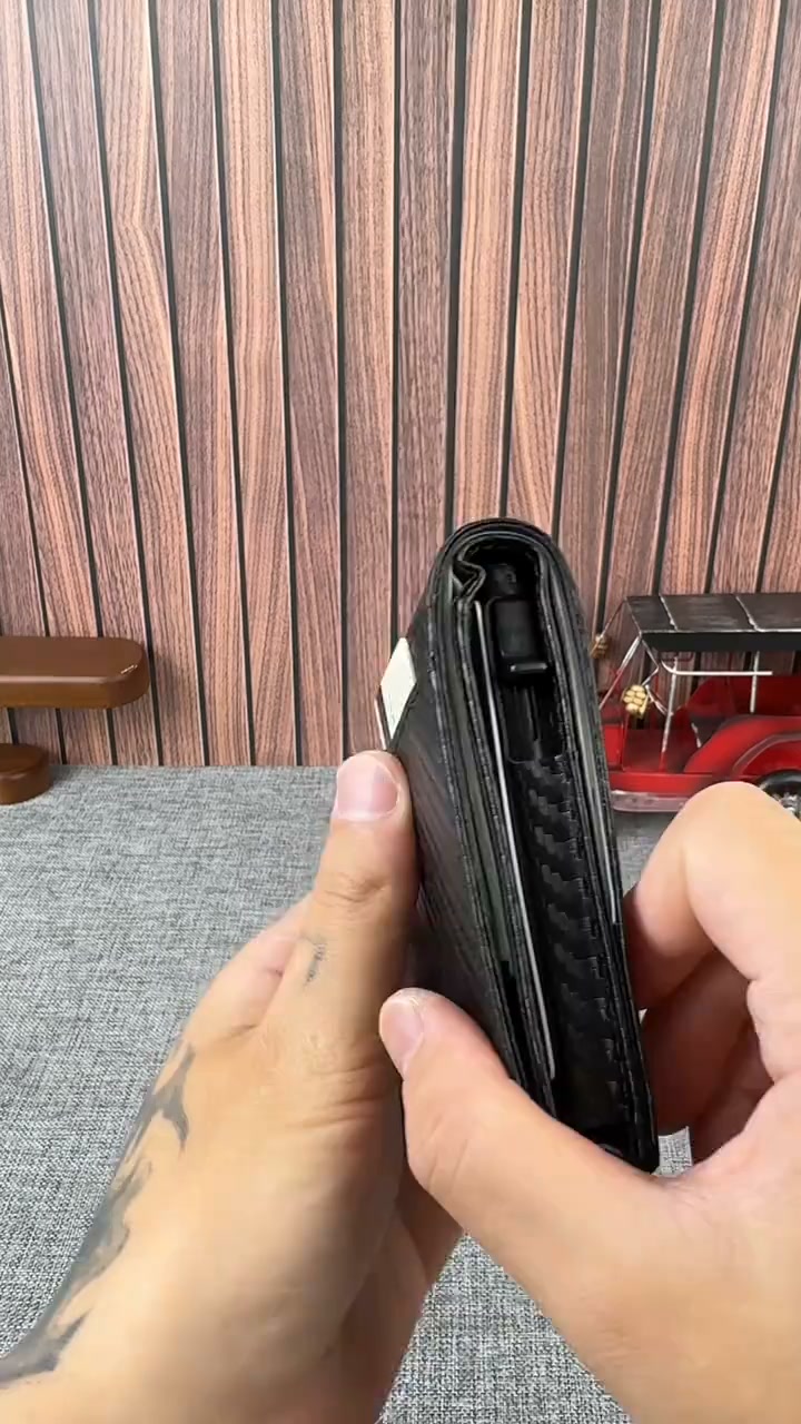 Finally, an RFID Wallet with a Cash Pocket.