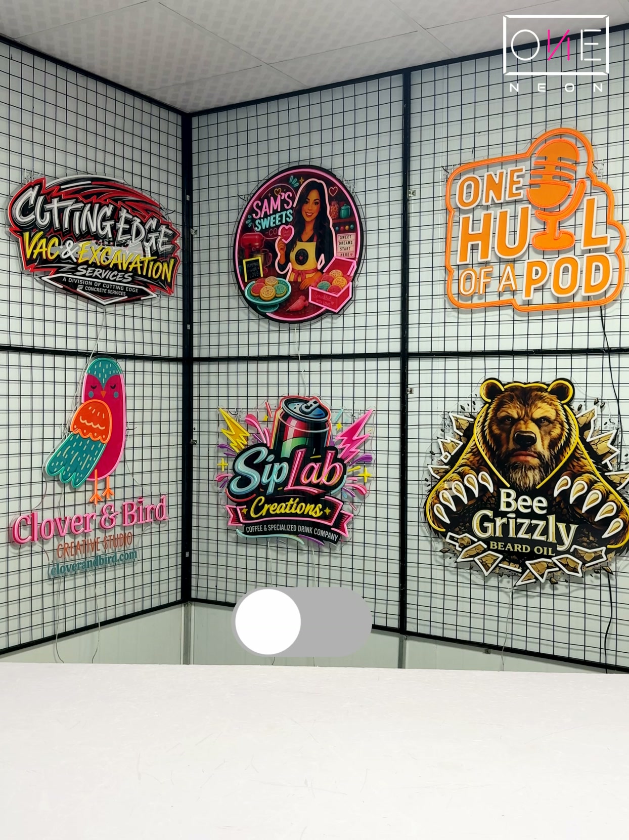 Design Your Custom Neon Sign — FREE Mock-up