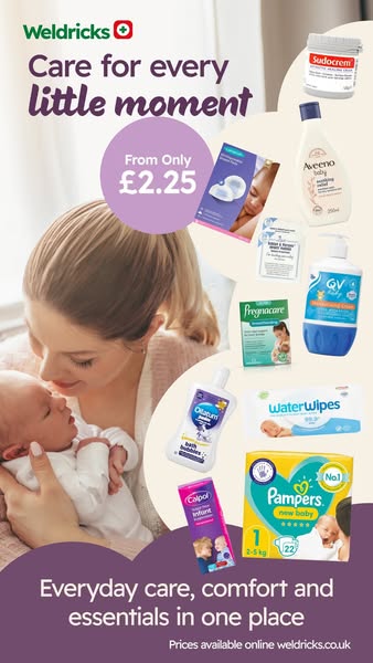 Shop Mum & Baby at Weldricks