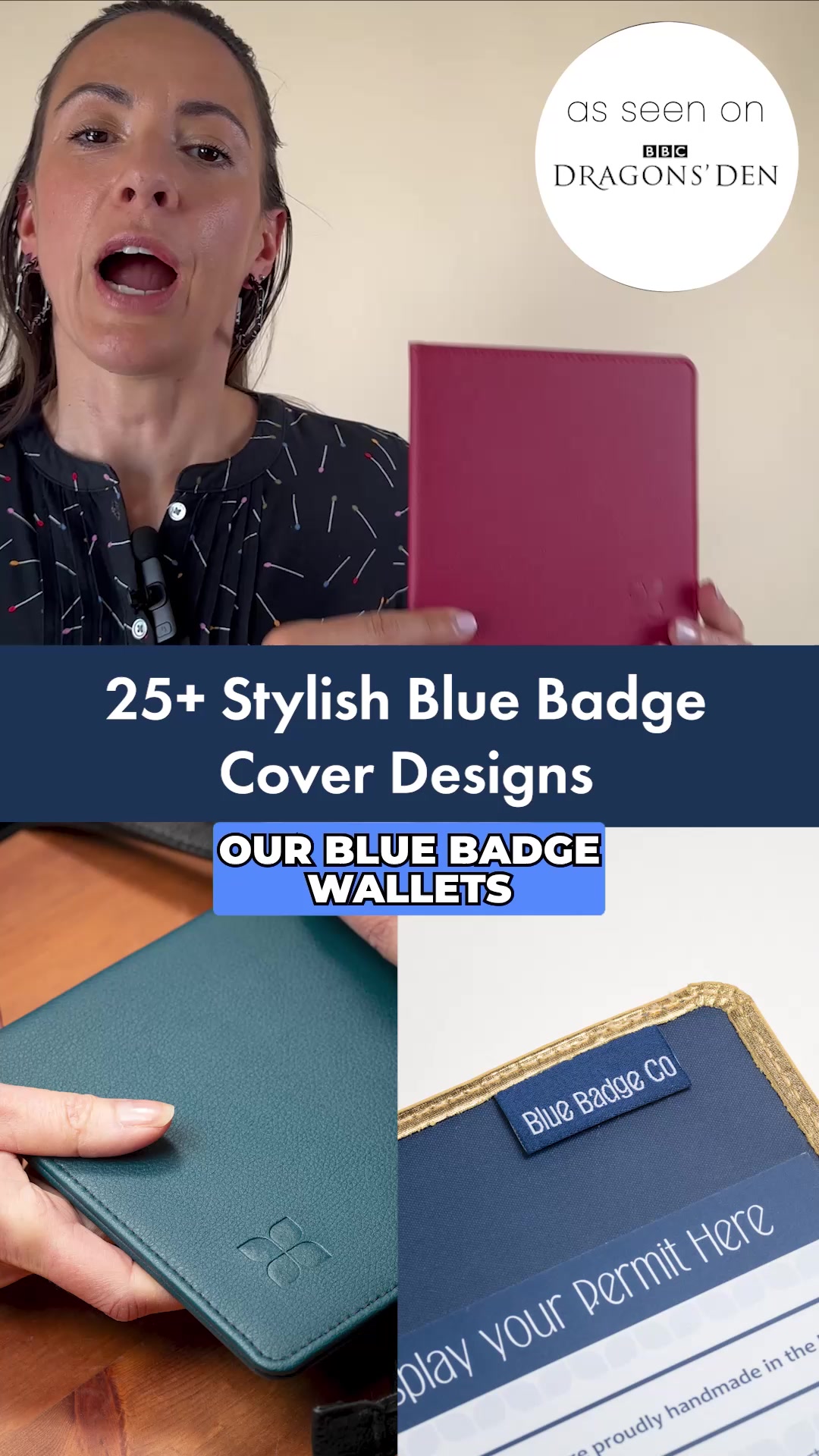 Blue Badge Parking Permit Covers - Highest quality. Made in the UK.