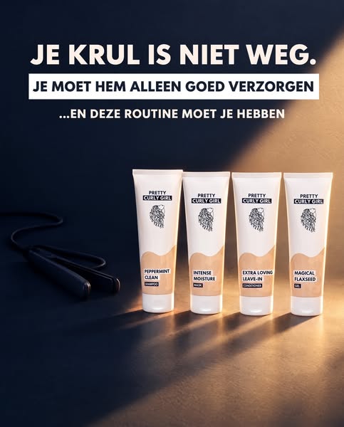 Van pluis naar perfecte krul in slechts 4 simpele stappen.