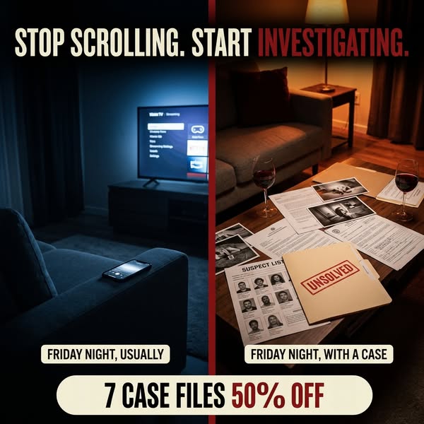 Unsolved Murders. One Evening. Can You Solve Them?