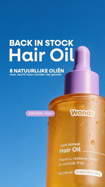 Back in stock: Vegan Honey Hair Oil
