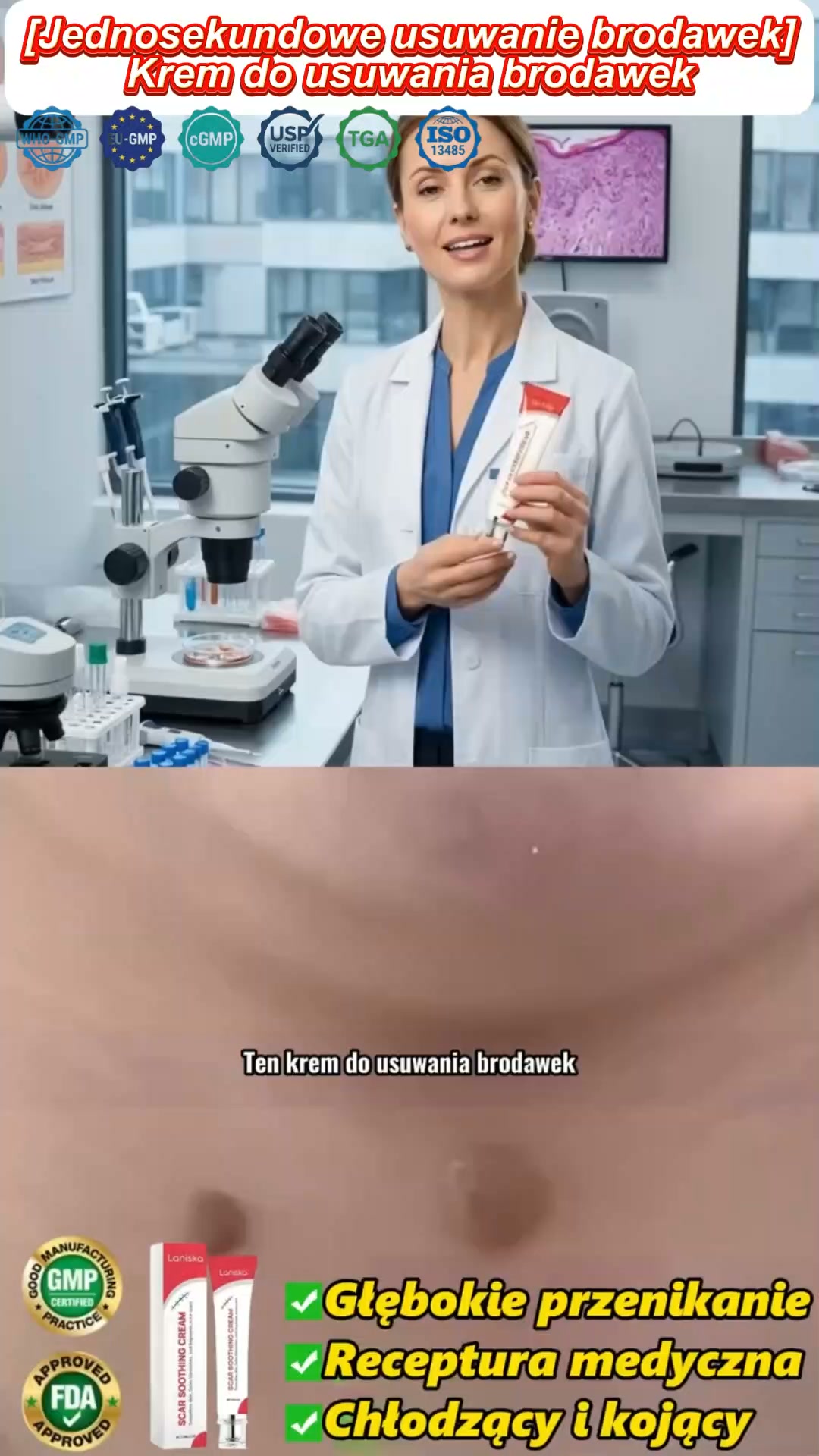 Pozbądź się kurzajek i brodawek bez bólu i blizn!