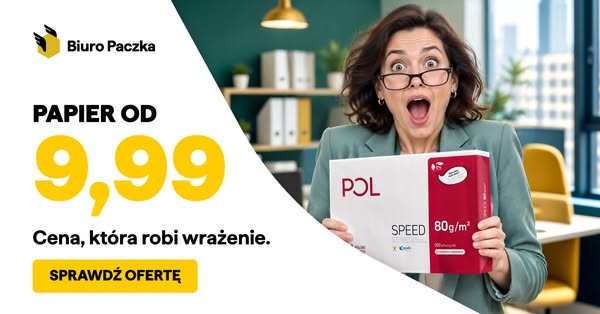 Papier do drukarki od 9,99 zł