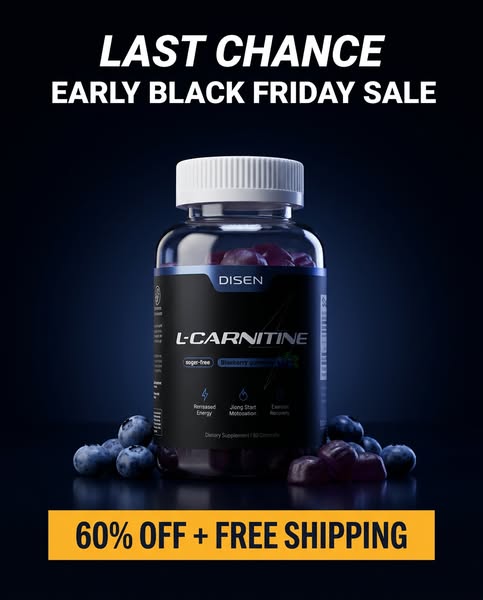 EARLY BLACK FRIDAY SALE 60% OFF