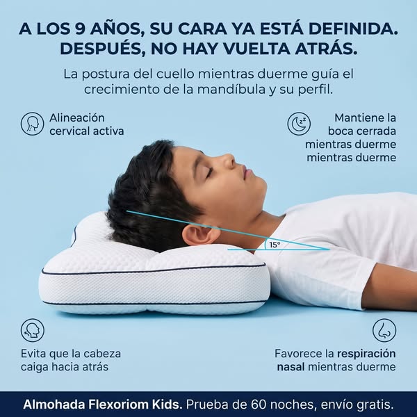 Almohada Flexoriom Kids