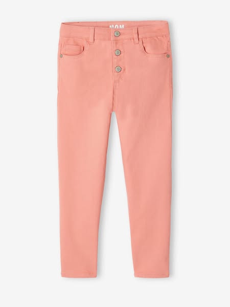 40% + ENVÍO GRATIS y 10% EXTRA | Acaba el Domingo | Pantalón «Mom fit» de MorphologiK Estrecho para niña melocotón