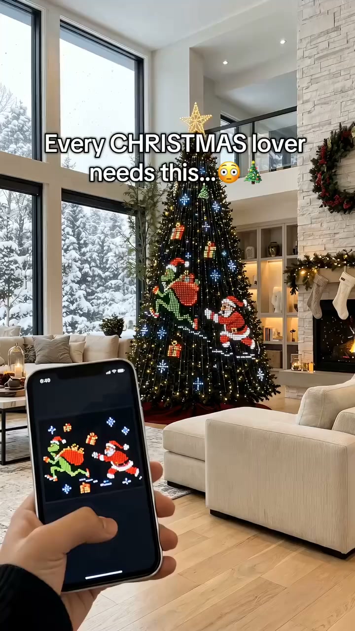 Smart Pixel Christmas Tree Lights