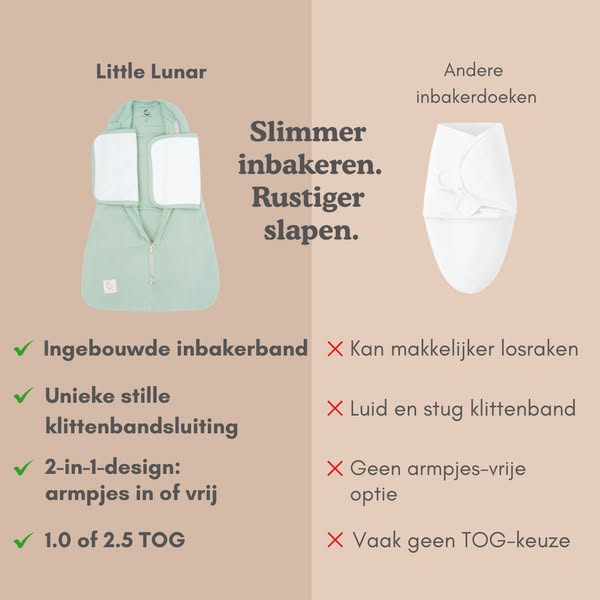 2-in-1 Inbakerslaapzak