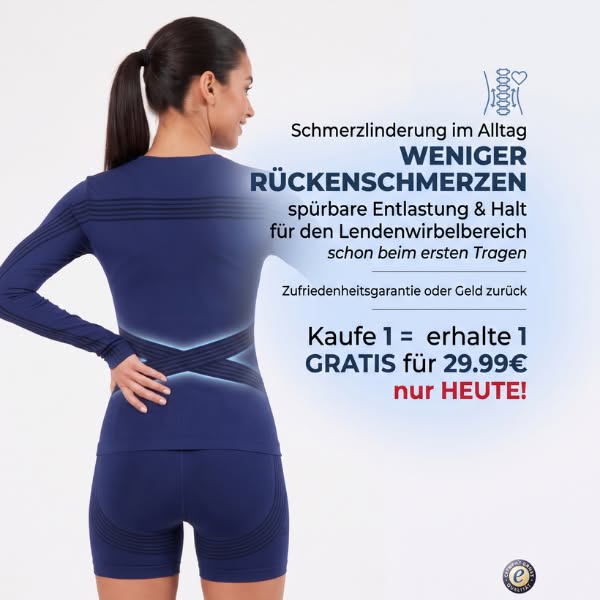 Damen Kompressions T-Shirt mit Rückenunterstützung | CelluLisse
