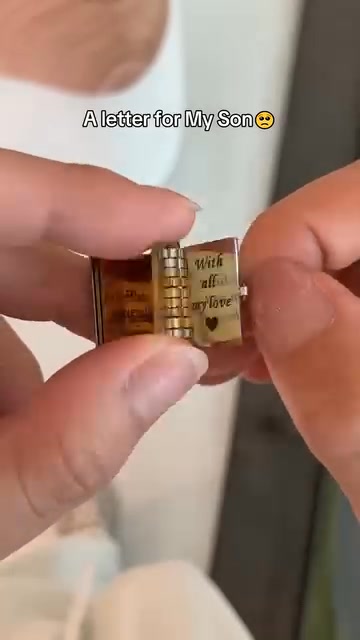 He won't say it. But he'll wear it.