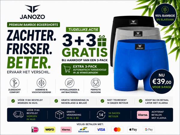 Nooit Meer Zweterige Boxers