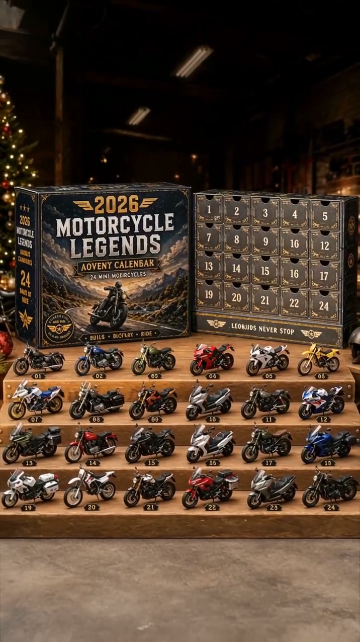 2026 Motorcycle Legends Advent Calendar