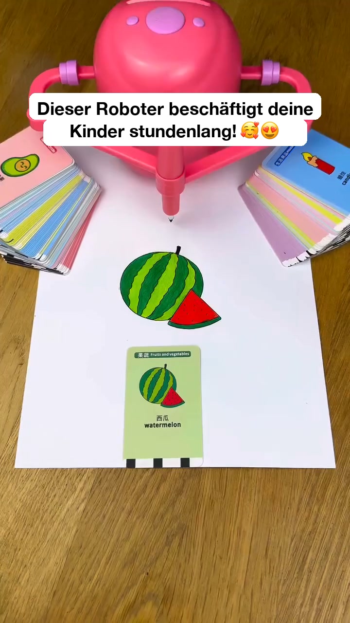 Bildschirmfreier Zeichenfreund für Kinder ab 3 Jahren