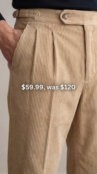 Pembroke Corduroy Trousers