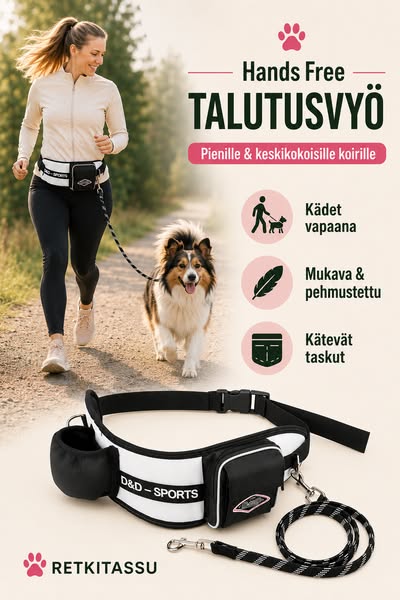Vapauta kätesi lenkeillä!