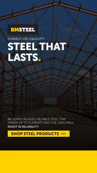 Dependable Steel for Demanding Builds.