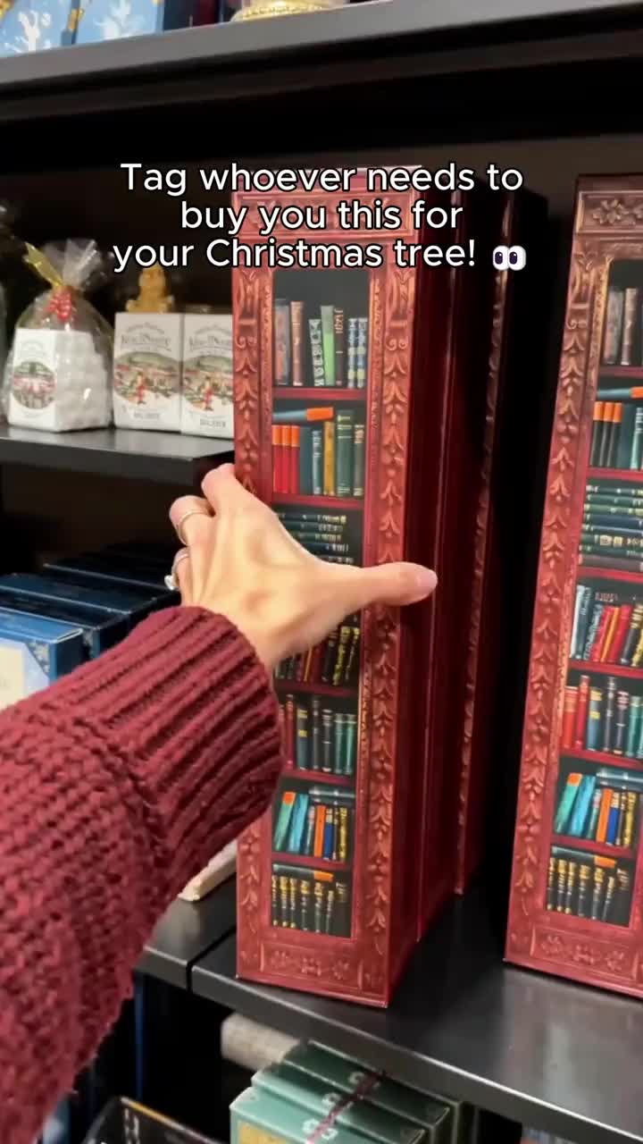 【Best Gift】Mini Book Ornament Advent Calendar