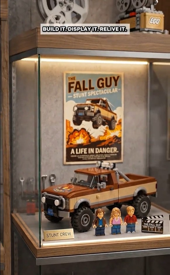 The Fall Guy Pickup Truck Building Set