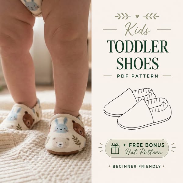 90% Off Baby Shoes Sewing Pattern