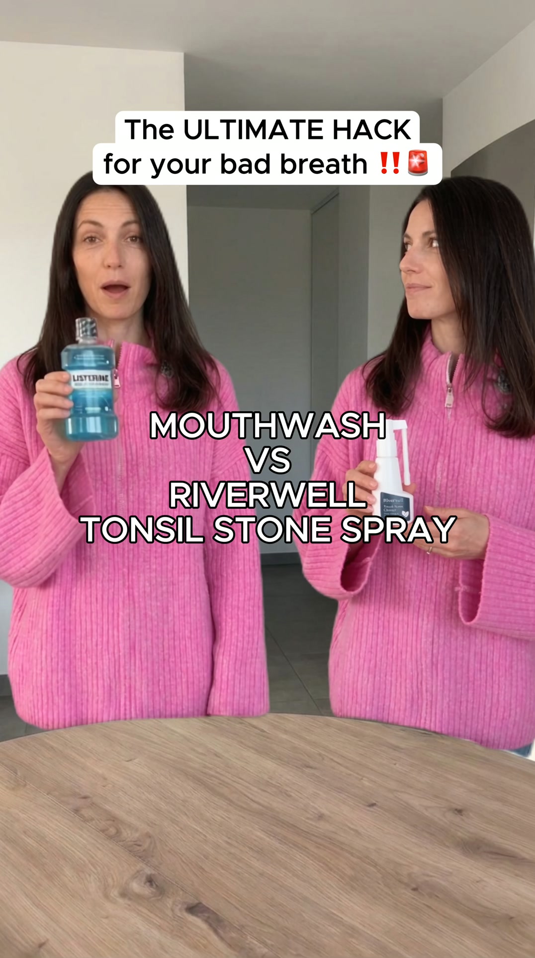 Your teeth are clean. Your throat isn’t.