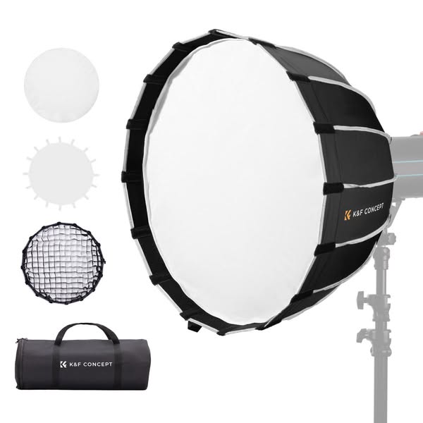 Led Video Light Softbox, 23.6" 60Cm (Shipping Only Available To The Us, Uk And Au)