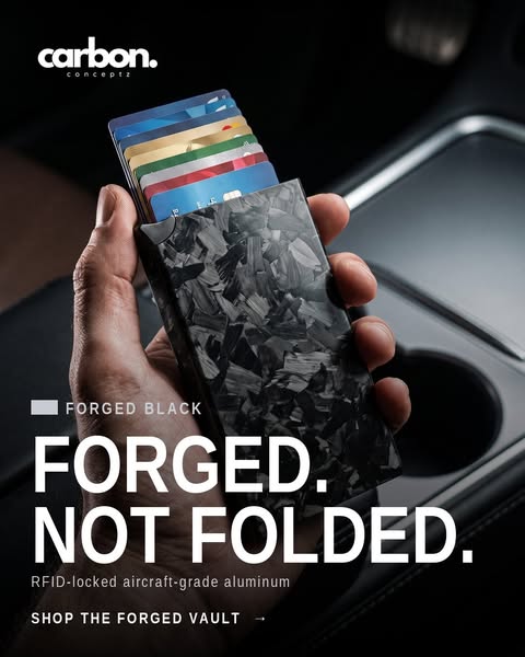 Forged. Not Folded.