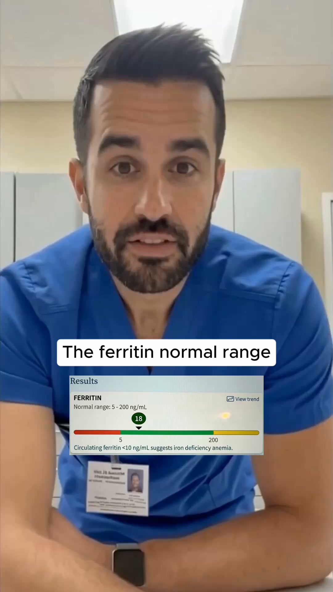 Watch this if you have low ferritin