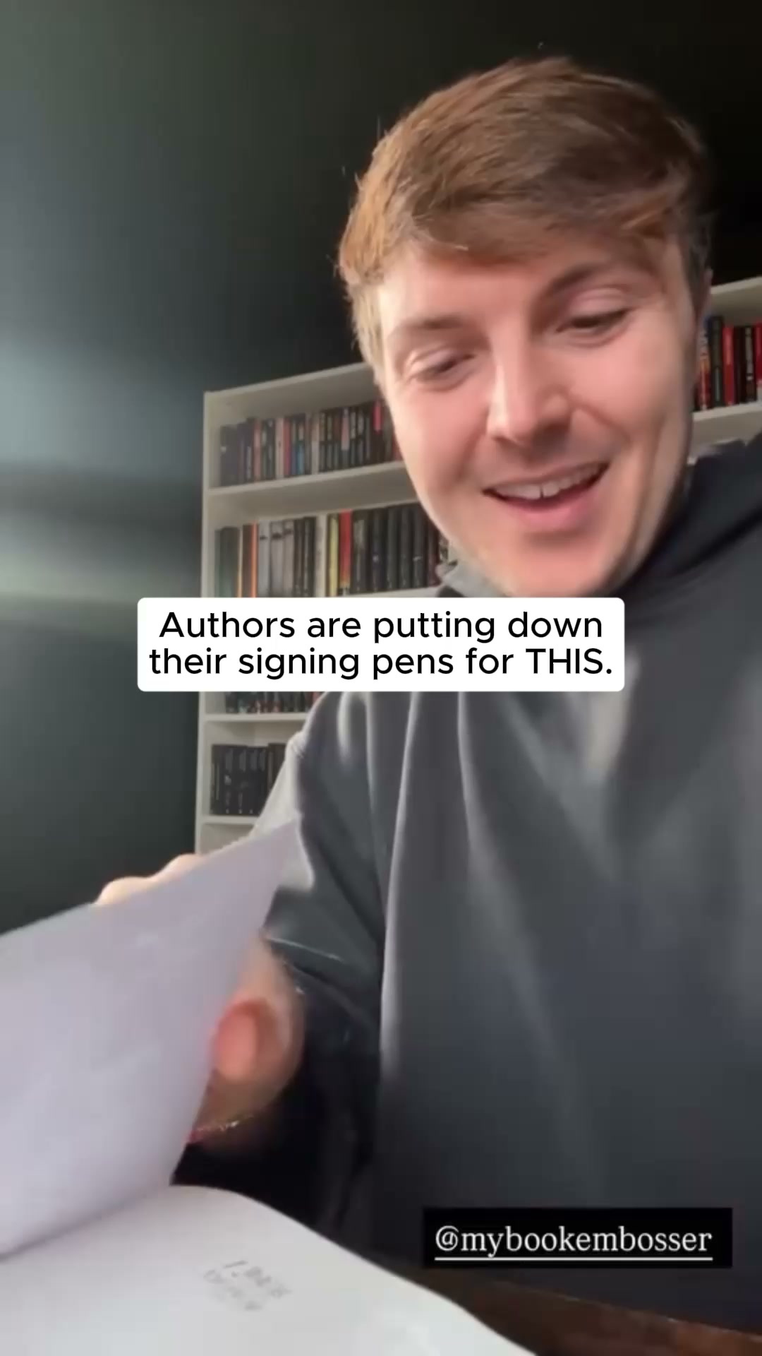 30% OFF SALE: Personalized Book Embosser